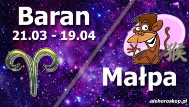 podwójna astrologia baran małpa