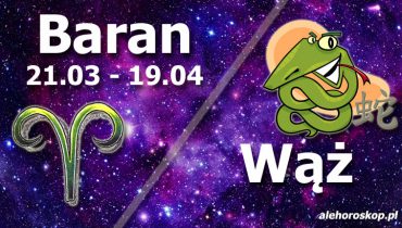 podwójna astrologia baran wąż