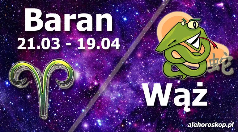 podwójna astrologia baran wąż