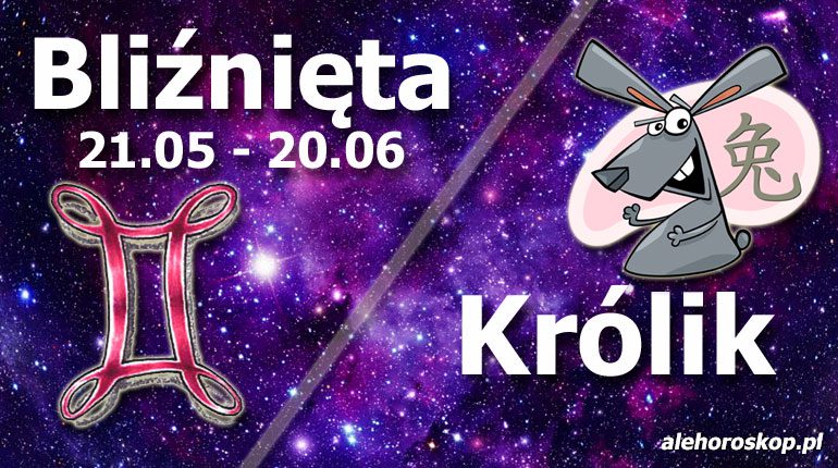 podwójna astrologia bliźnięta królik