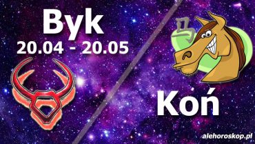 podwójna astrologia byk koń