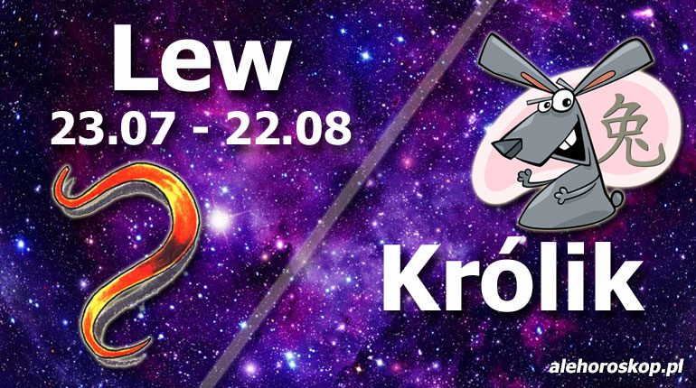 podwójna astrologia lew królik