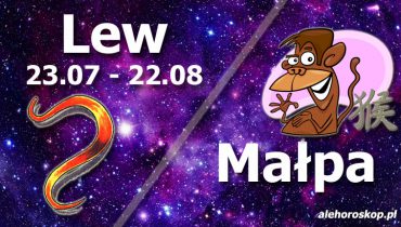 podwójna astrologia lew małpa