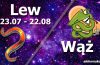 podwójna astrologia lew wąż