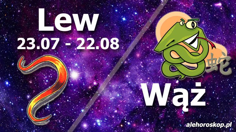 podwójna astrologia lew wąż