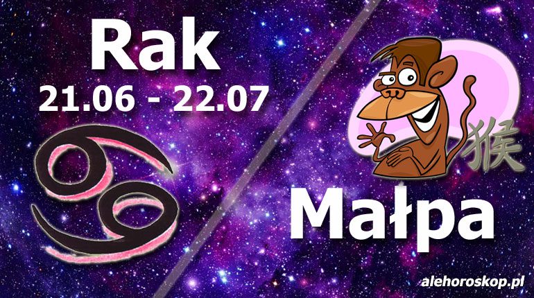 podwójna astrologia rak małpa