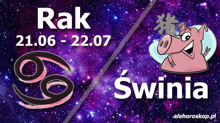 podwójna astrologia rak świnia