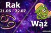 podwójna astrologia rak wąż