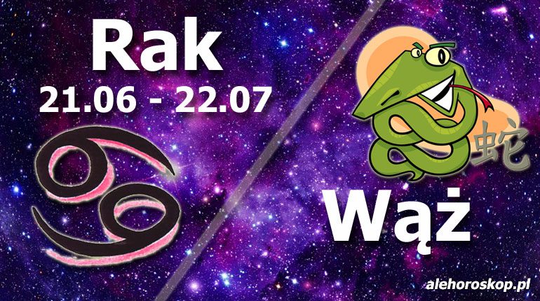 podwójna astrologia rak wąż