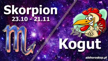 podwójna astrologia skorpion kogut