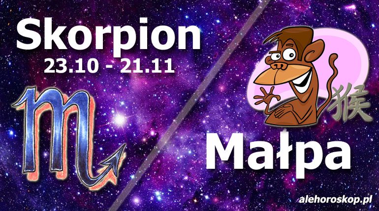podwójna astrologia skorpion małpa