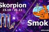 podwójna astrologia skorpion smok