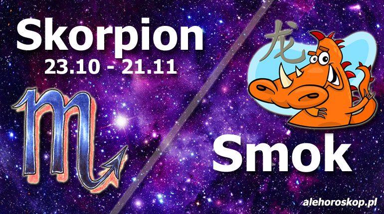 podwójna astrologia skorpion smok
