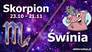 podwójna astrologia skorpion świnia