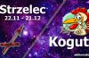 podwójna astrologia strzelec kogut