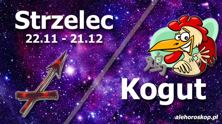 podwójna astrologia strzelec kogut