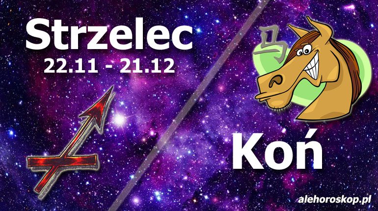 podwójna astrologia strzelec koń
