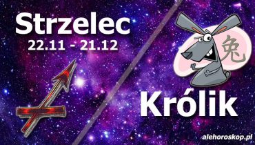 podwójna astrologia strzelec królik