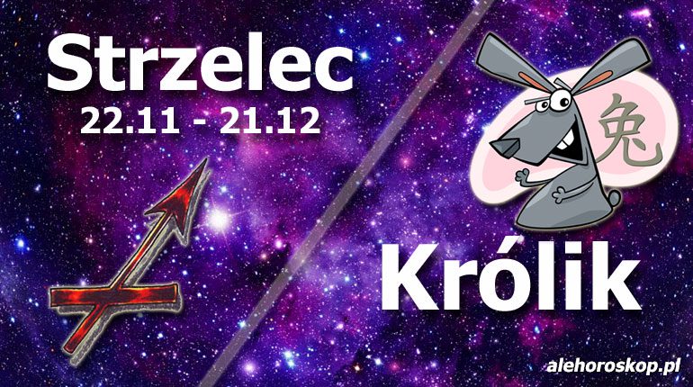 podwójna astrologia strzelec królik