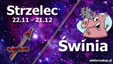 podwójna astrologia strzelec świnia