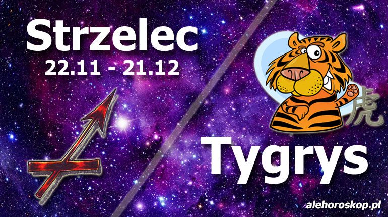 podwójna astrologia strzelec tygrys