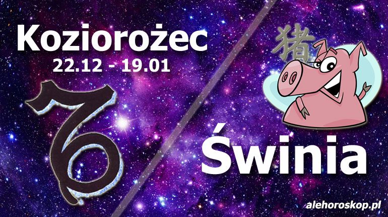podwójna astrologia koziorożec świnia