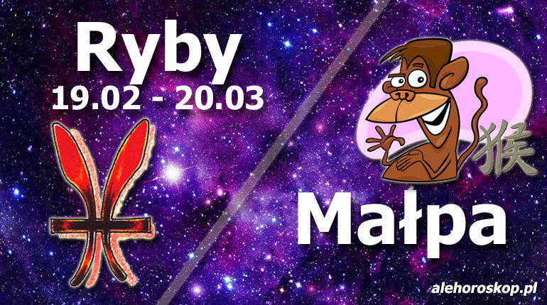 Podwójna astrologia Ryby Małpa - alehoroskop.pl