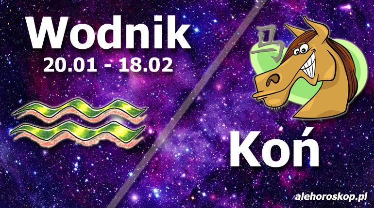 podwójna astrologia wodnik koń