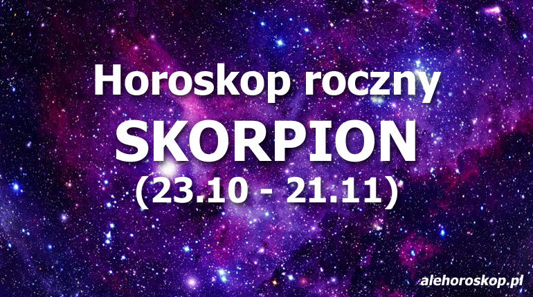 Horoskop Skorpion 2022 - alehoroskop.pl