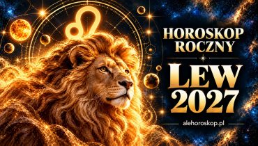 Horoskop roczny Lew 2027 – symbol znaku Lwa i lew