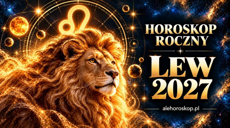 Horoskop roczny Lew 2027 – symbol znaku Lwa i lew